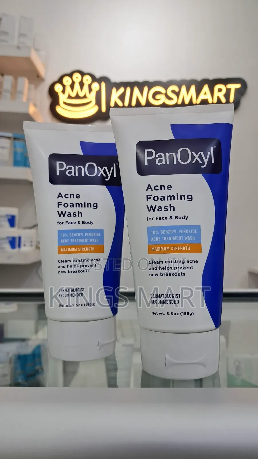 Original Panoxyl Acne Foaming Wash for Face and Body