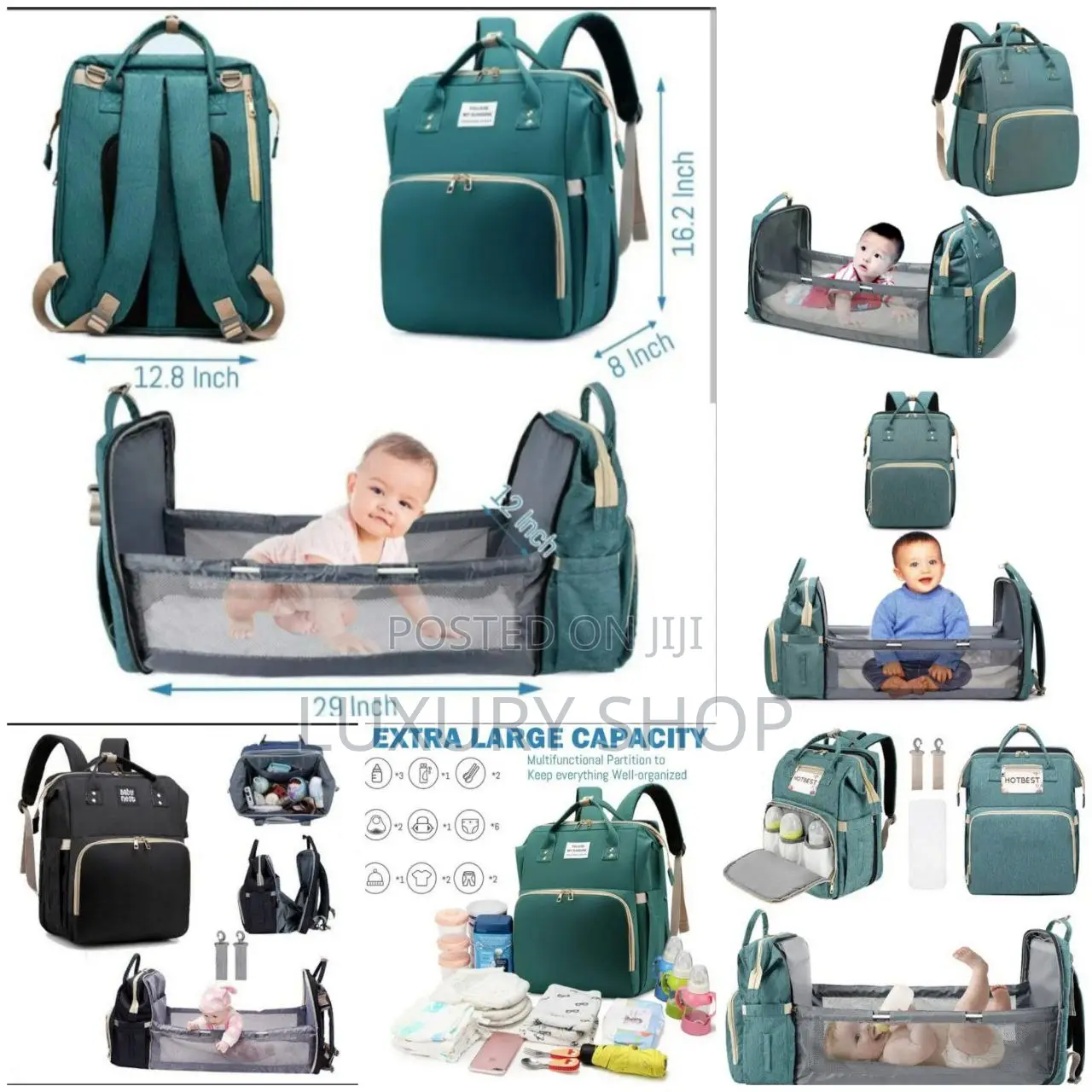 የልጆች ማስተኛ ለልጆች የሚመች Baby Bed Within Bag