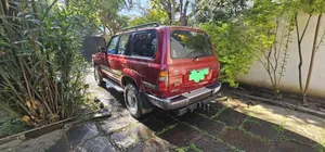 Toyota Land Cruiser 1991 Red