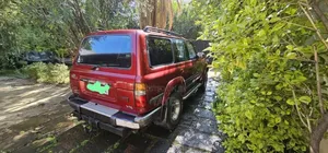Toyota Land Cruiser 1991 Red