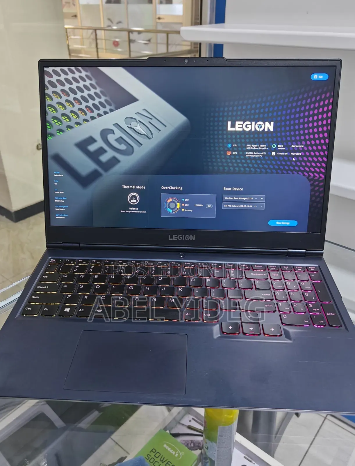 New Laptop Lenovo Legion 5 16GB AMD Ryzen 7 SSD 1T