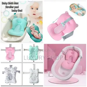 Photo - Baby Bath Mat Stroller Pad Baby Bed