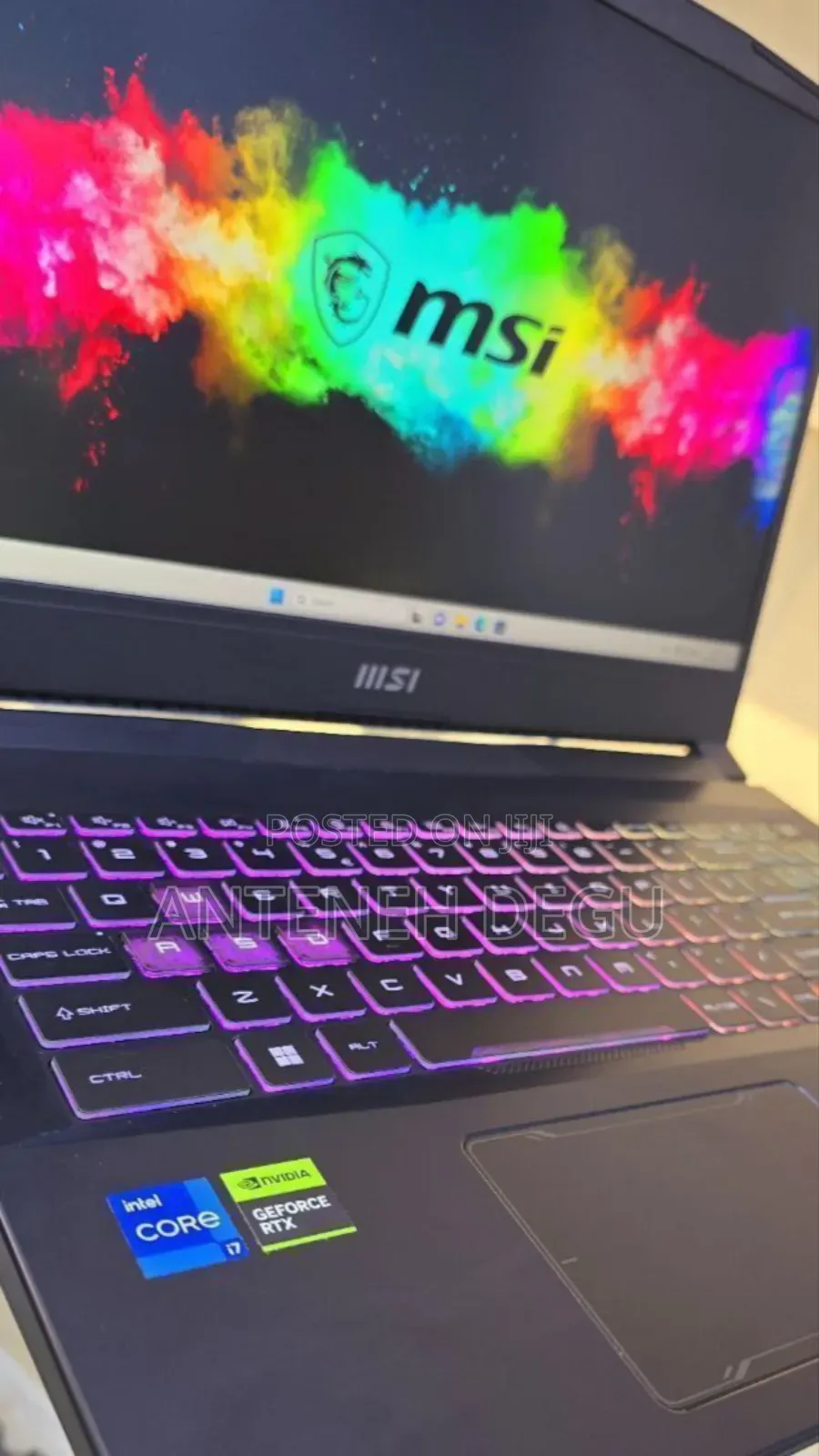 New Laptop MSI 32GB Intel Core I7 SSD 1T