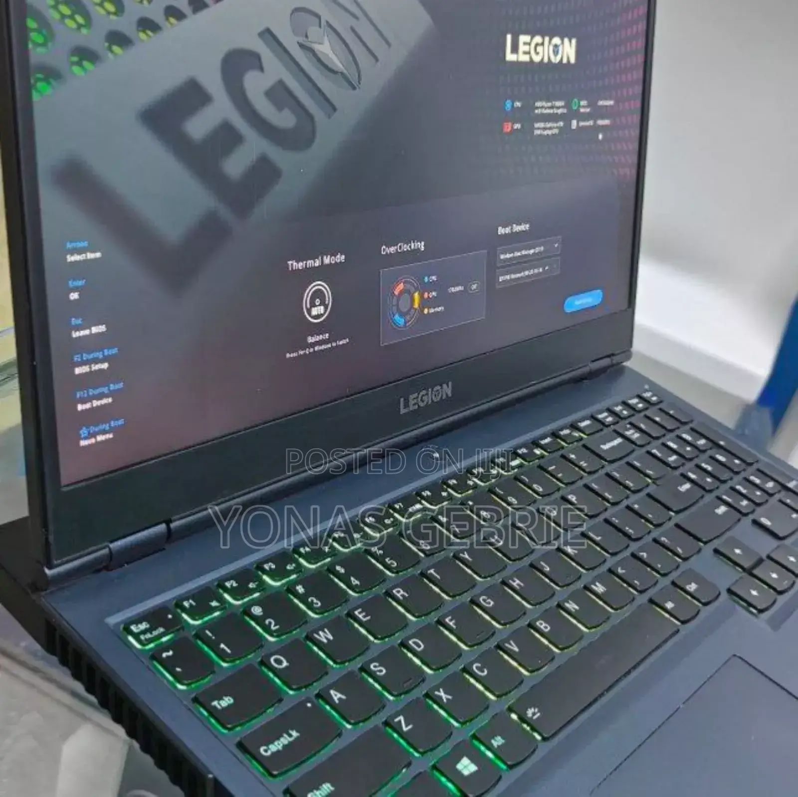 New Laptop Lenovo Legion 5 16GB AMD Ryzen 7 SSD 1T
