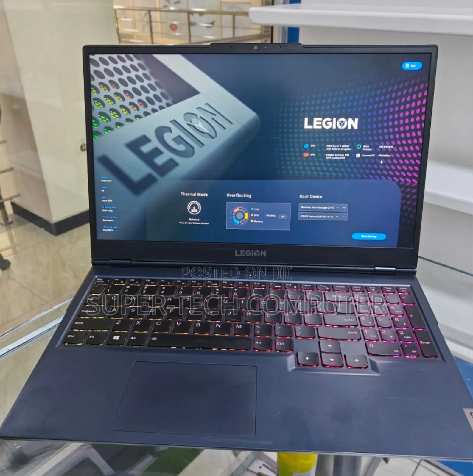 New Laptop Lenovo Legion 5 16GB AMD Ryzen 7 SSD 1T