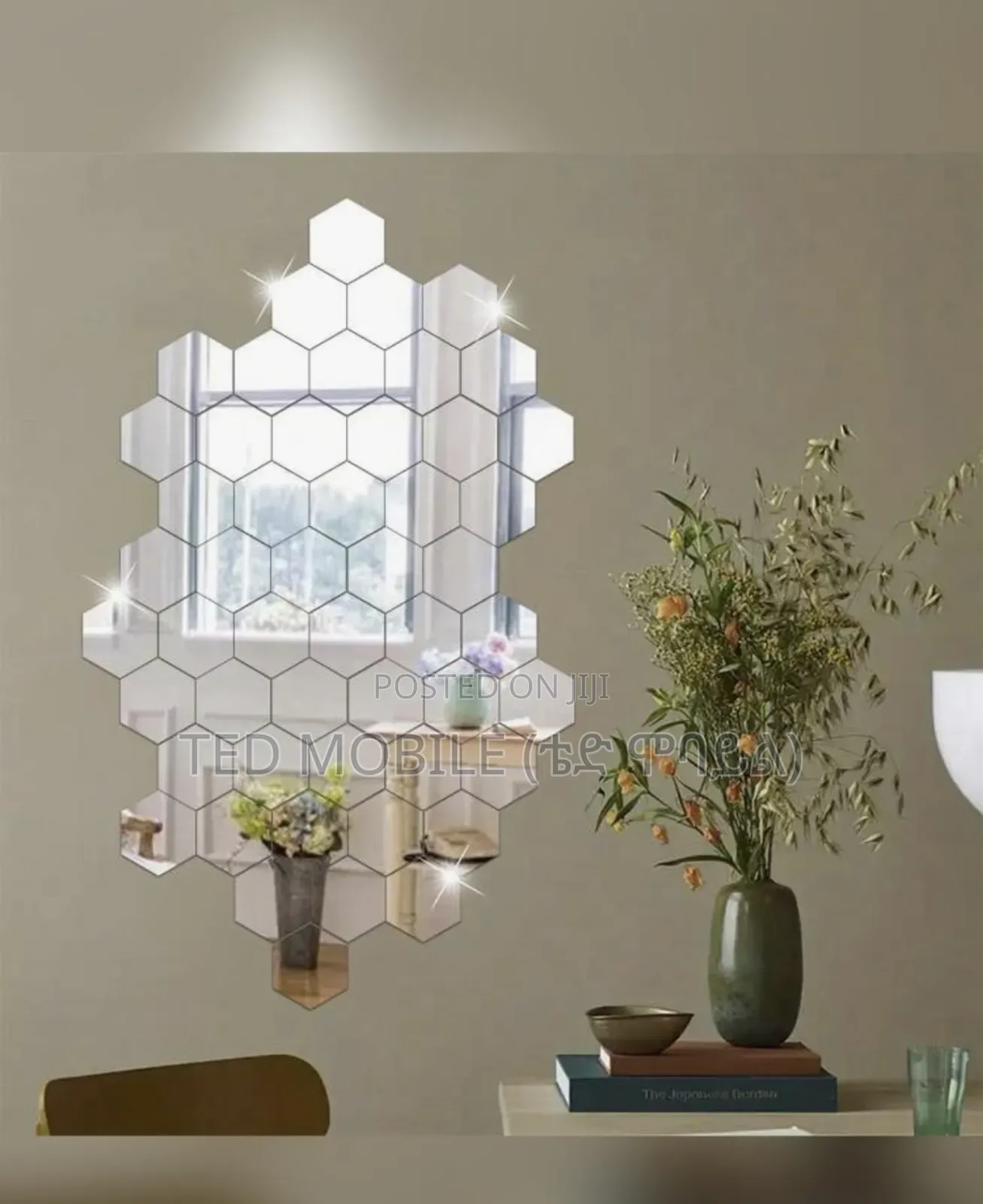 Hexagonal Acrylic Mirror