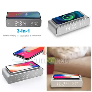 Photo - Wireless Charging Clock Alarm