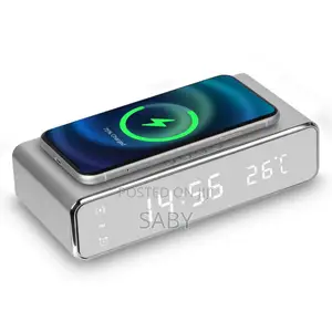 Wireless Charging Clock Alarm