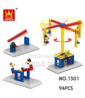 3-in-1 Mechanical Engineering Building Blocks STEM Toy