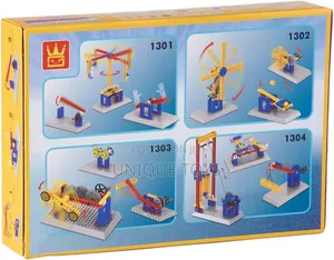 3-in-1 Mechanical Engineering Building Blocks STEM Toy