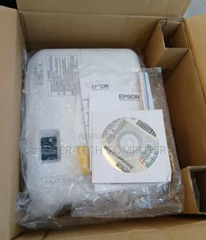 Photo - Brand New With Cartoon Epson EB-E01 Projector For