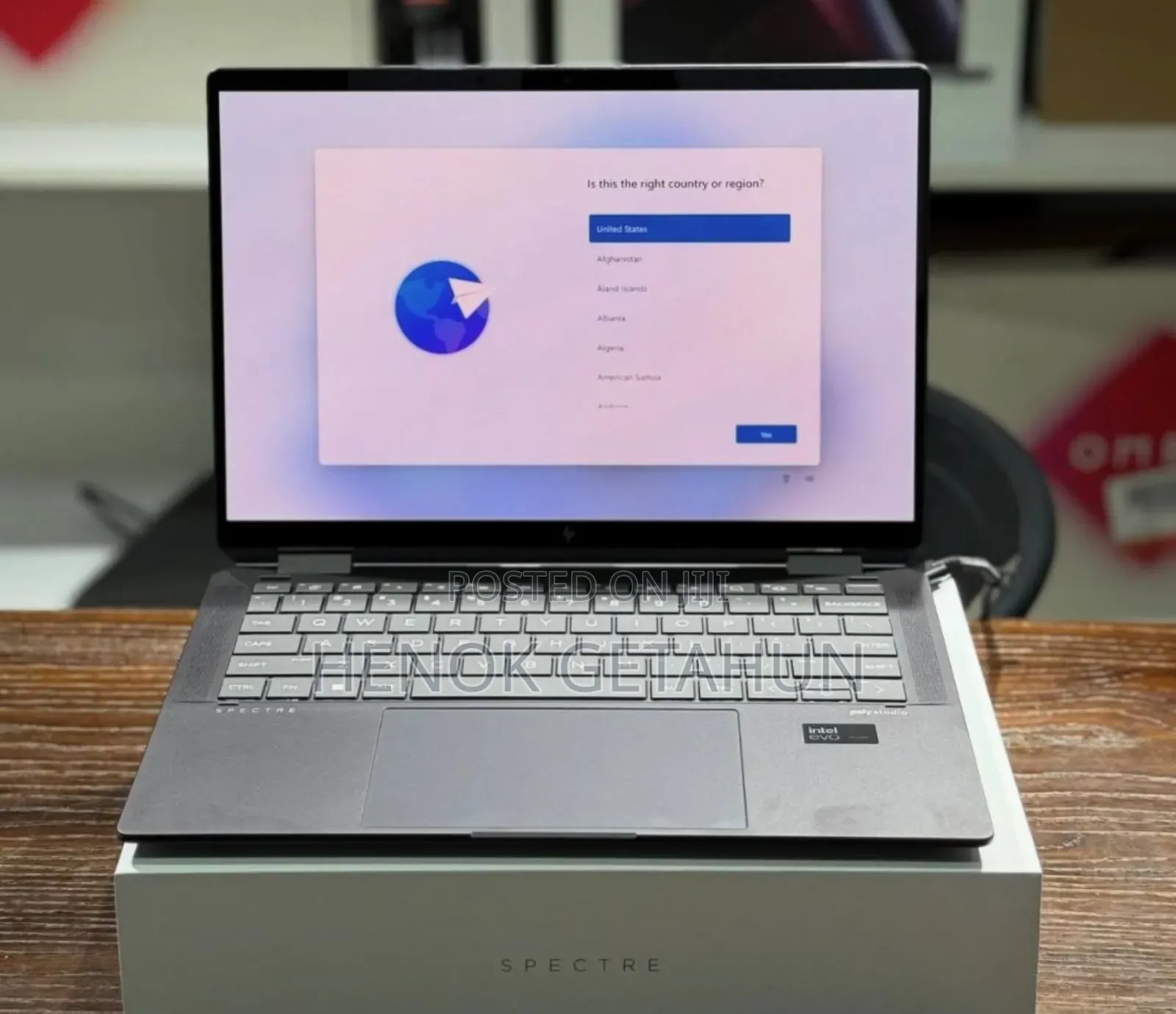 New Laptop HP Spectre 16GB Intel Core Ultra 7 SSD 1T