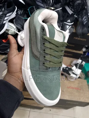 Photo - Vans Old School Knu Green 00 Master Quality Shoes for You