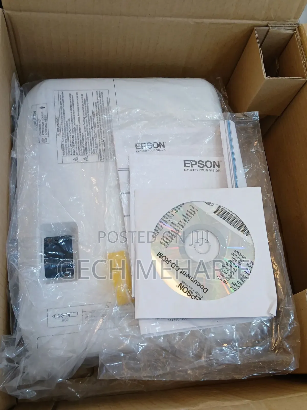Epson Projector BRAND NEW With Cartoon Model Name: EB-E