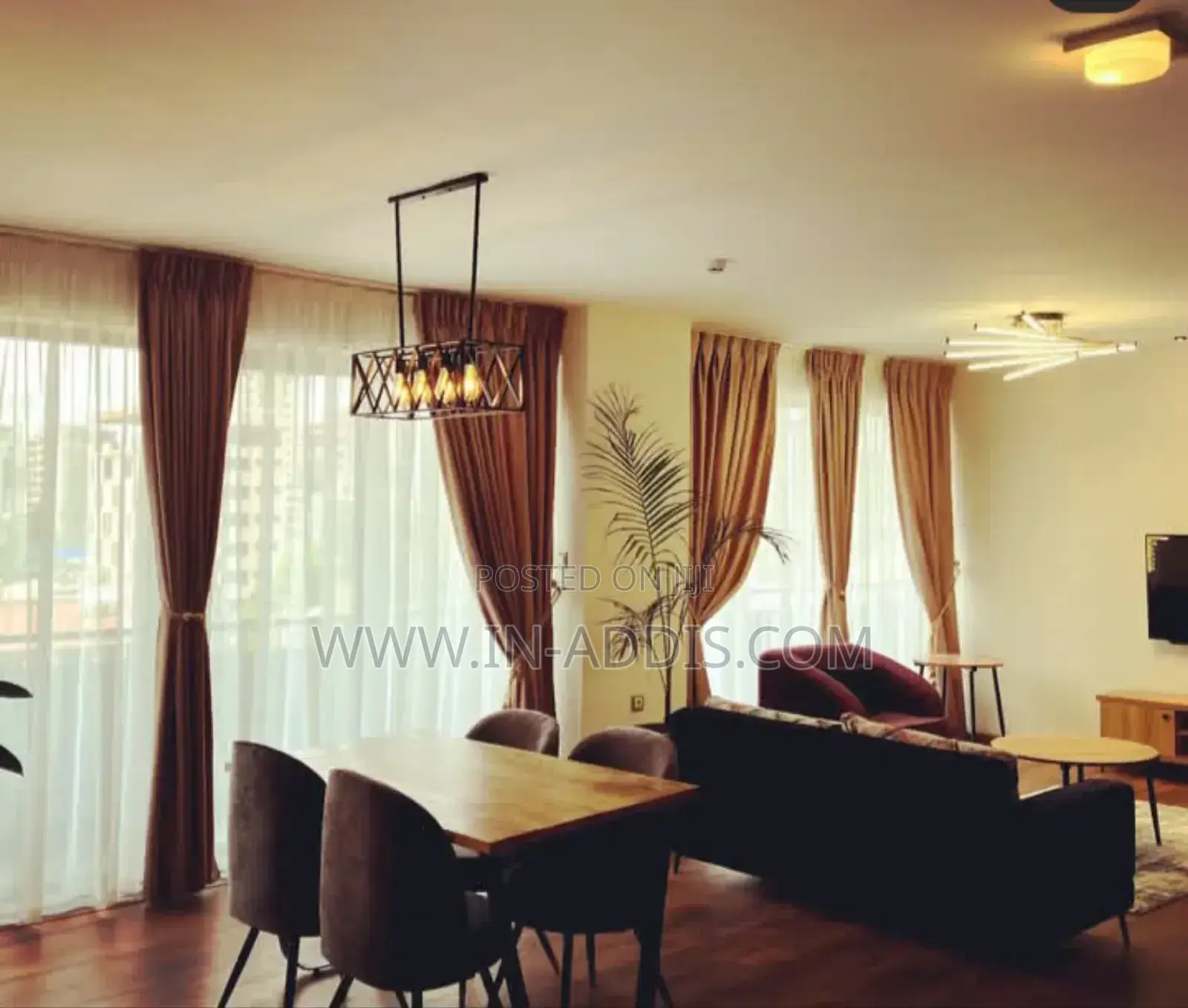 Furnished 2bdrm Apartment in Bole for rent