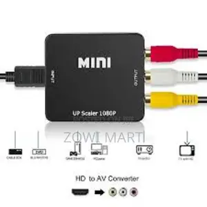 Photo - Mini HDMI2AV UP Scaler 1080P HD Video Converter