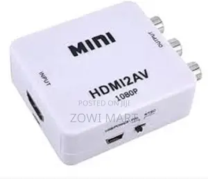 Mini HDMI2AV UP Scaler 1080P HD Video Converter