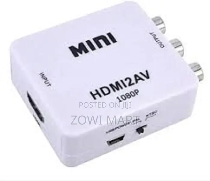 Mini HDMI2AV UP Scaler 1080P HD Video Converter
