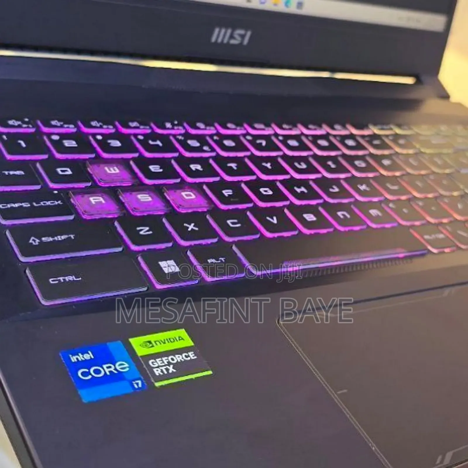 New Laptop MSI GF63 32GB Intel Core I7 SSD 3T