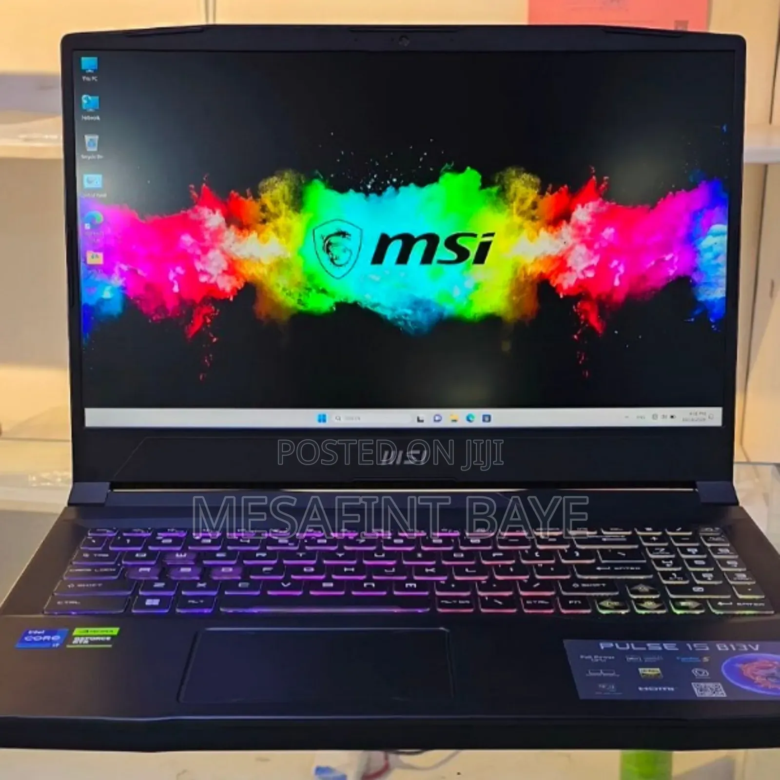 New Laptop MSI GF63 32GB Intel Core I7 SSD 3T
