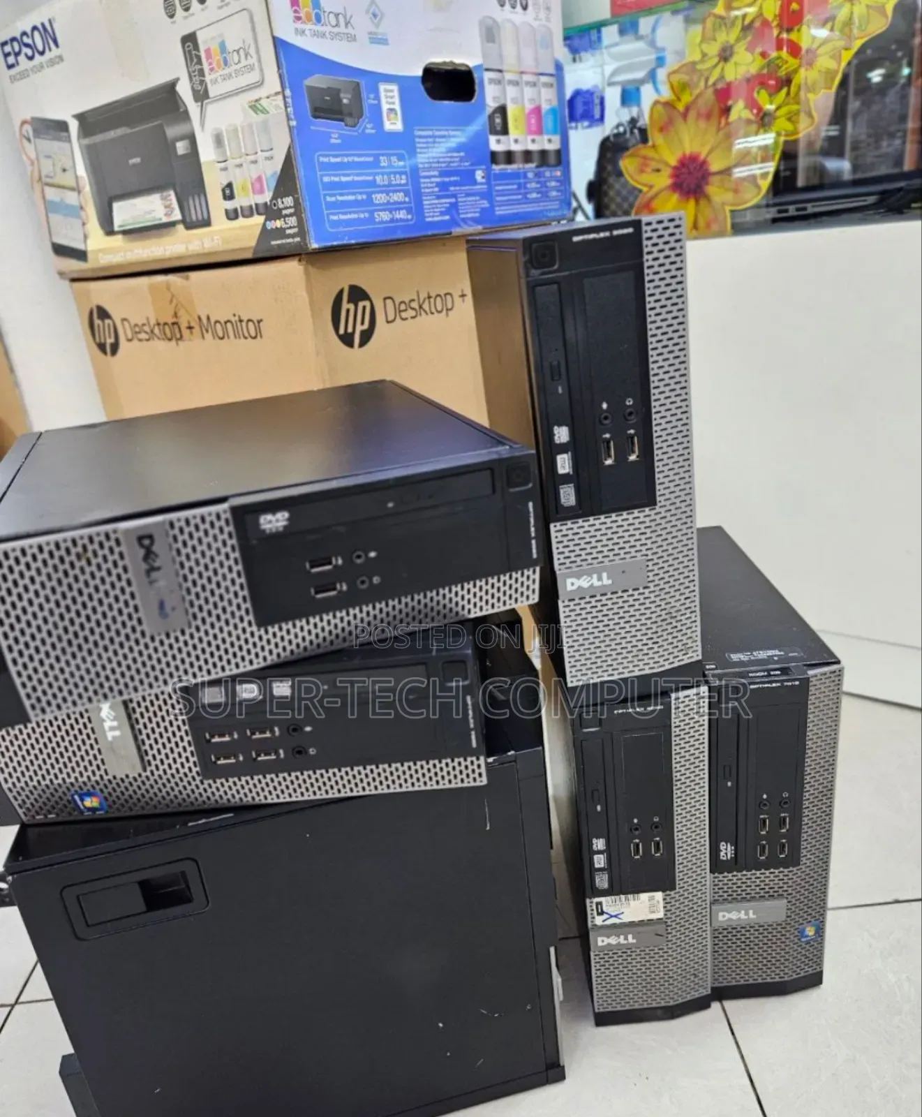 New Desktop Computer Dell OptiPlex 7010 4GB Intel Core I5 SSD 500GB