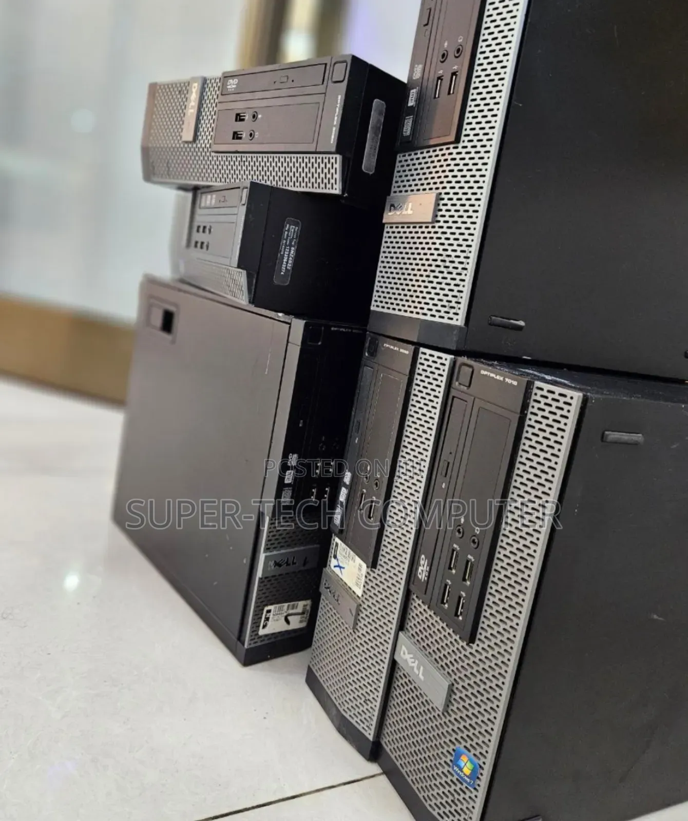 New Desktop Computer Dell OptiPlex 7010 4GB Intel Core I5 SSD 500GB