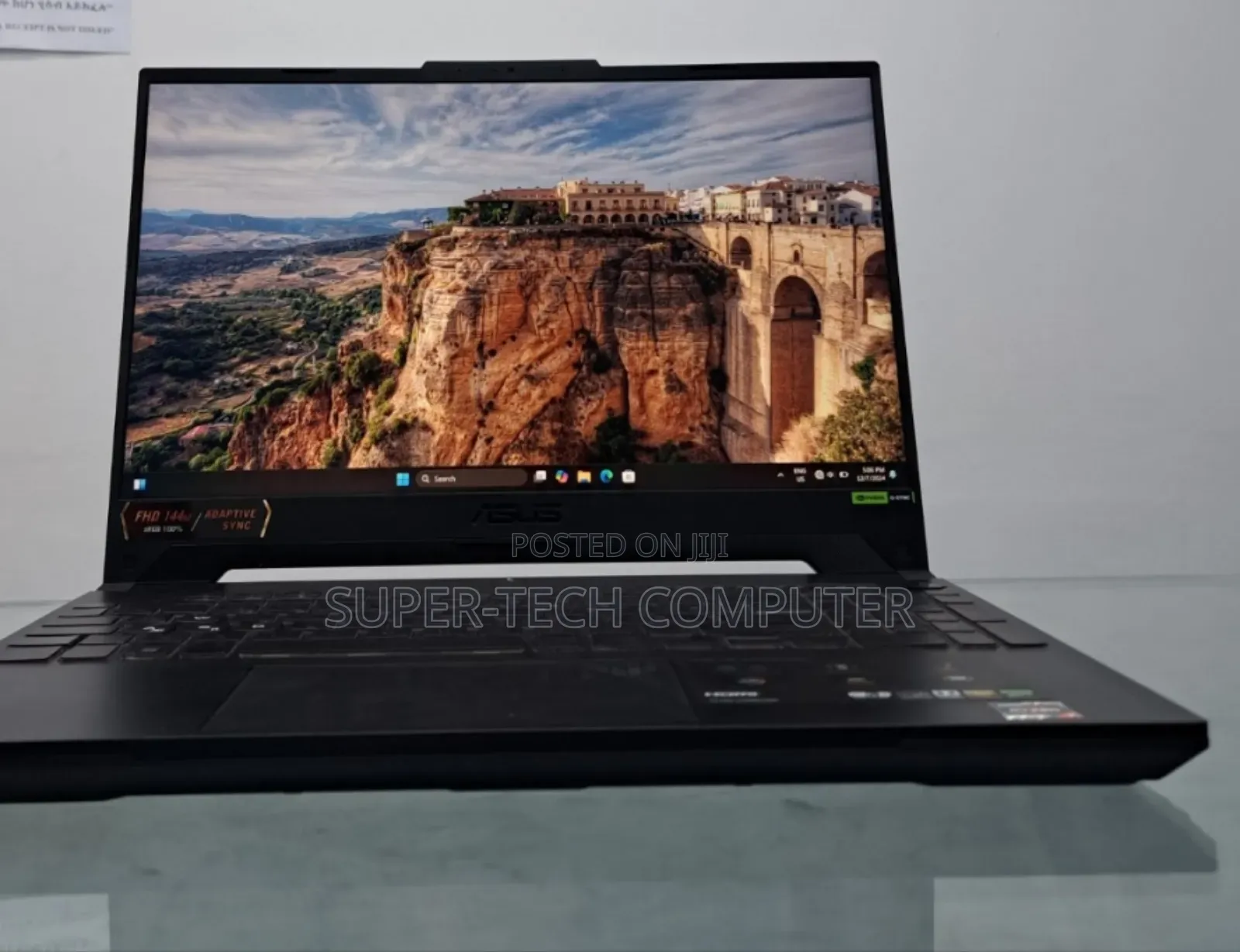 New Laptop Asus TUF Gaming A15 16GB AMD Ryzen 7 SSD 512GB