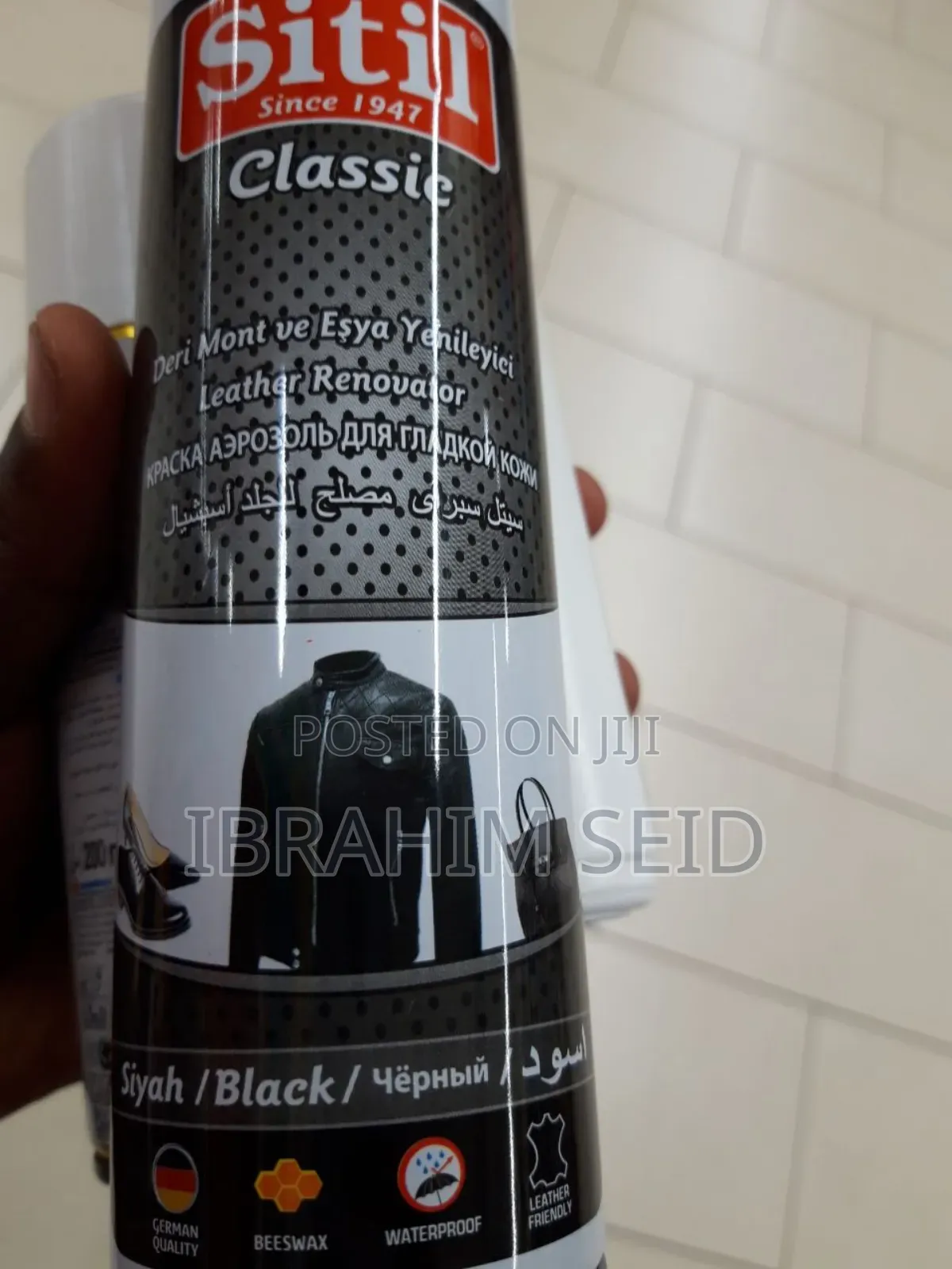 Leather Renovator Black 300 Ml