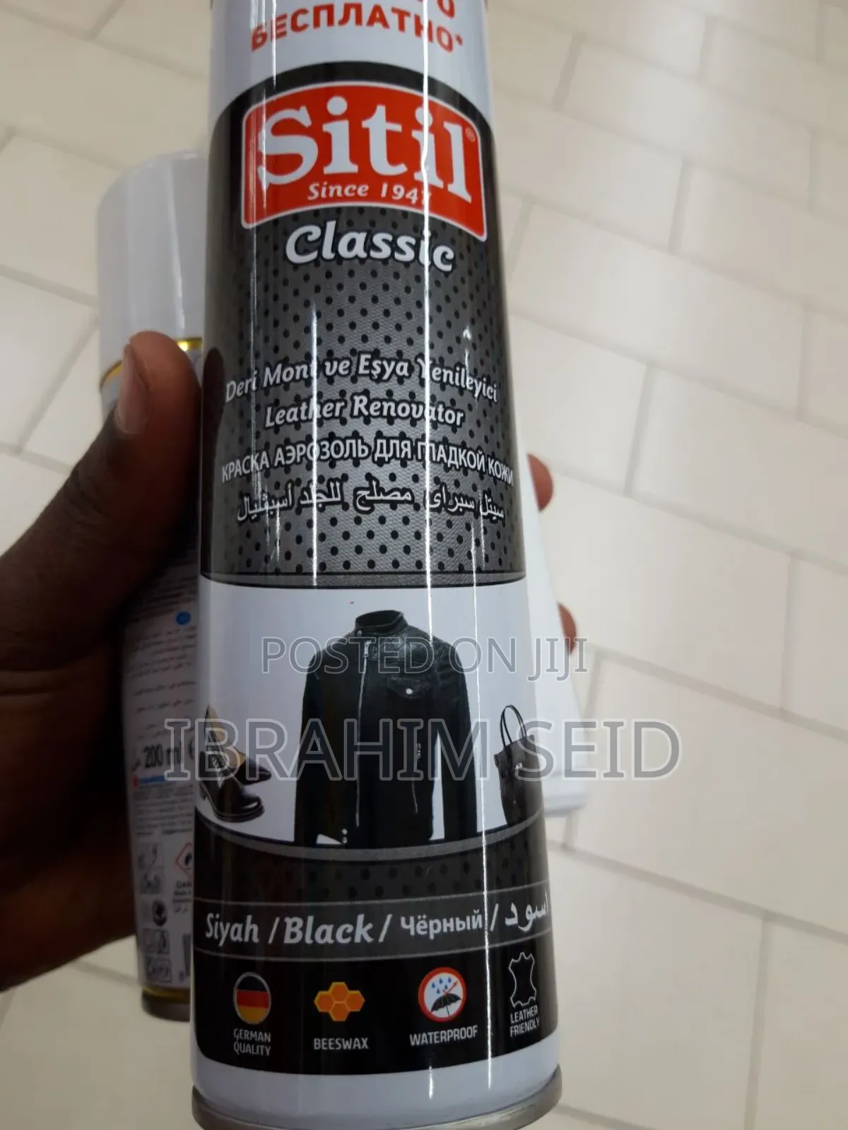 Leather Renovator Black 300 Ml