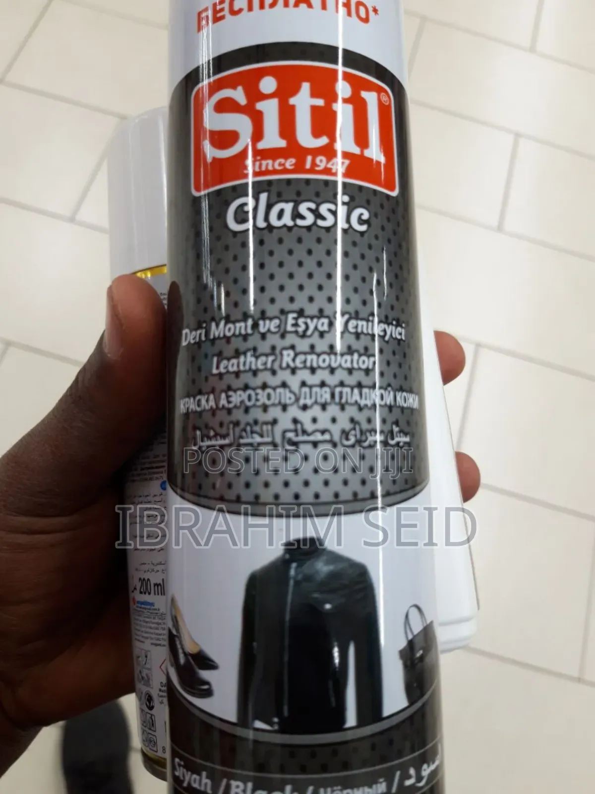 Leather Renovator Black 300 Ml