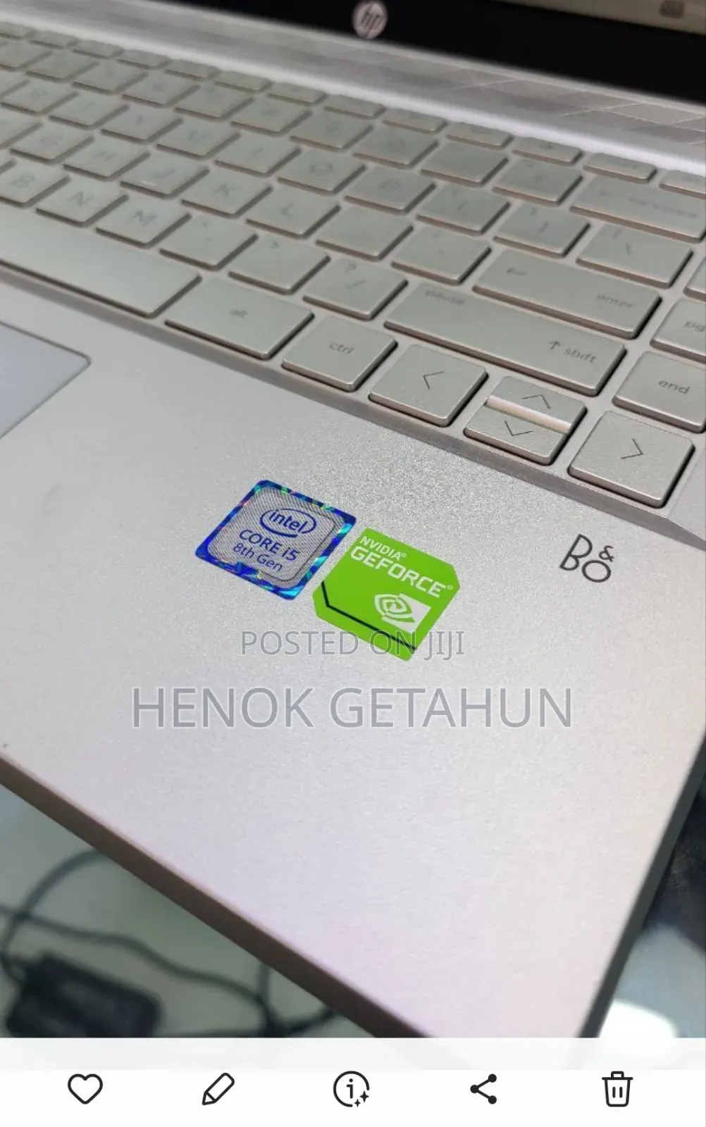 New Laptop HP Pavilion 15 8GB Intel Core I5 HDD+SSD 500GB