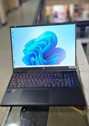 New Laptop Acer Predator Helios Neo 16 16GB Intel Core I9 SSD 1T