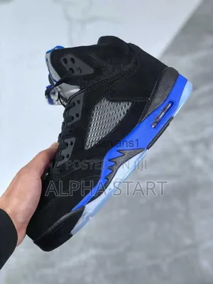 Photo - Air Jordan 5 Retro Racer Blue Master Quality Shoes for You
