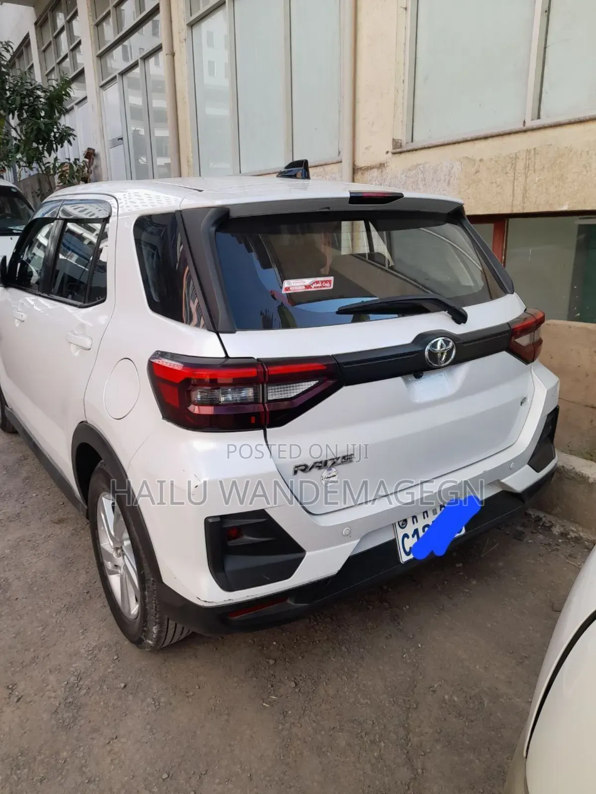 New Toyota Raize 2021 White