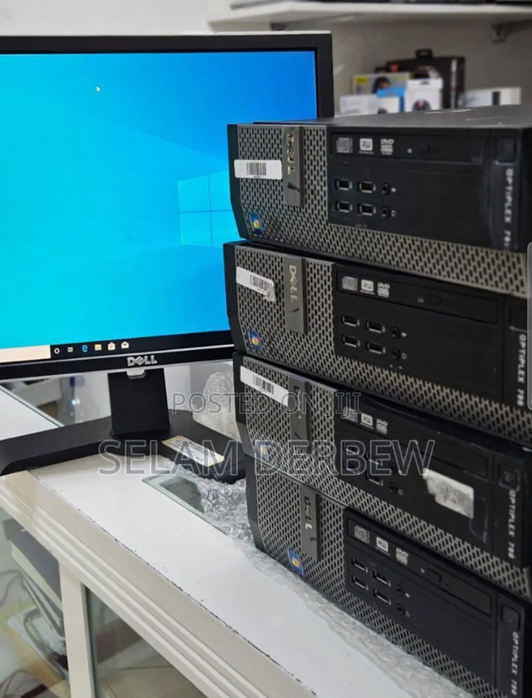 New Desktop Computer Dell OptiPlex 790 4GB Intel Core I5 HDD 500GB