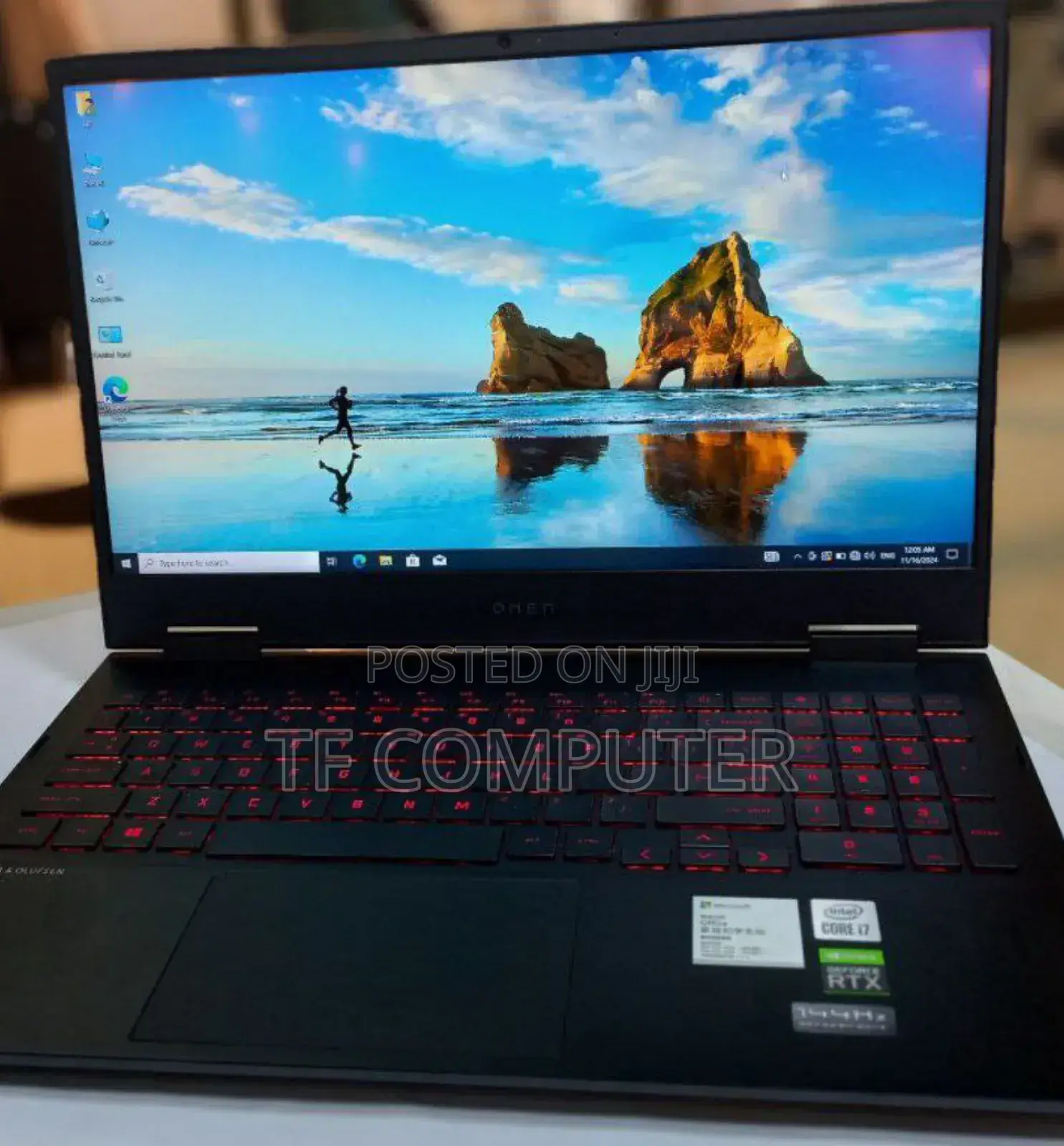 New Laptop HP Omen 15 16GB Intel Core I7 SSD 512GB