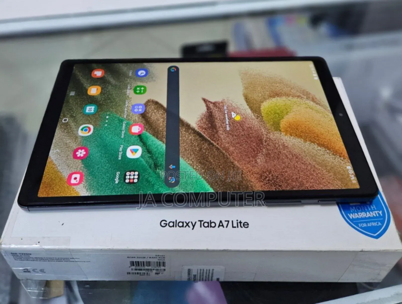 New Samsung Galaxy Tab A7 Lite 32 GB Black
