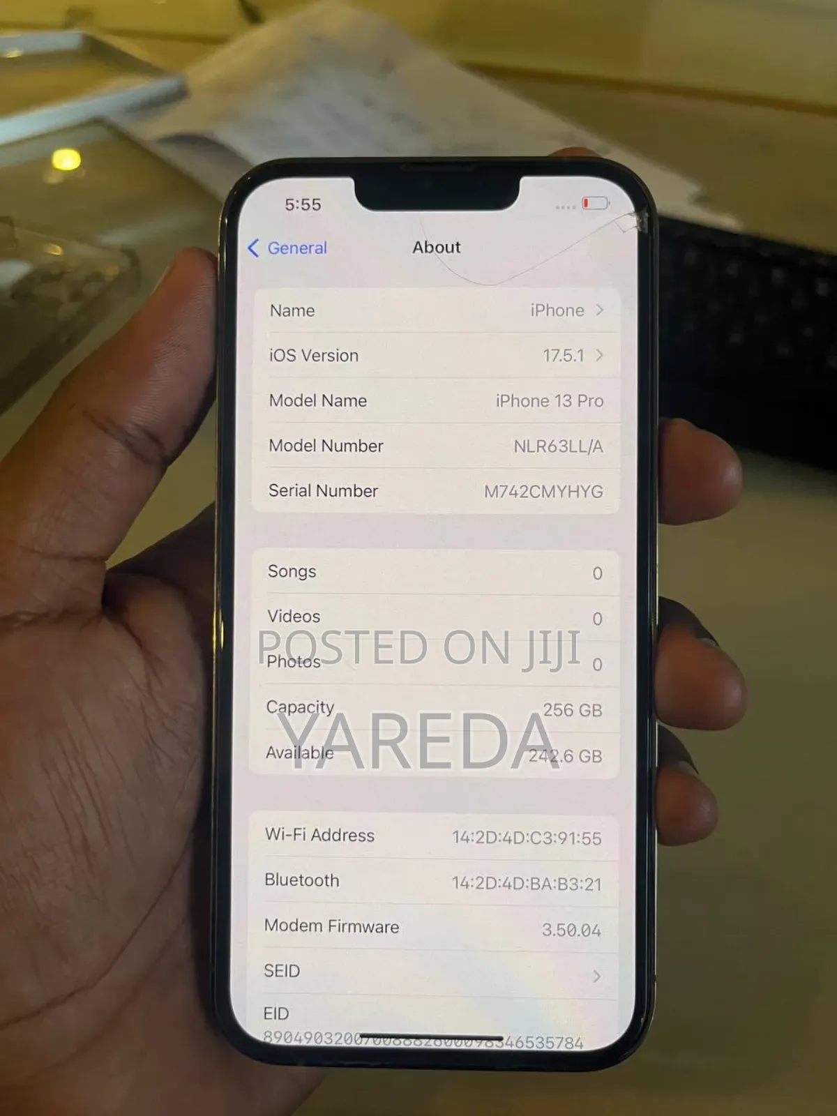 New Apple iPhone 13 Pro 256 GB White