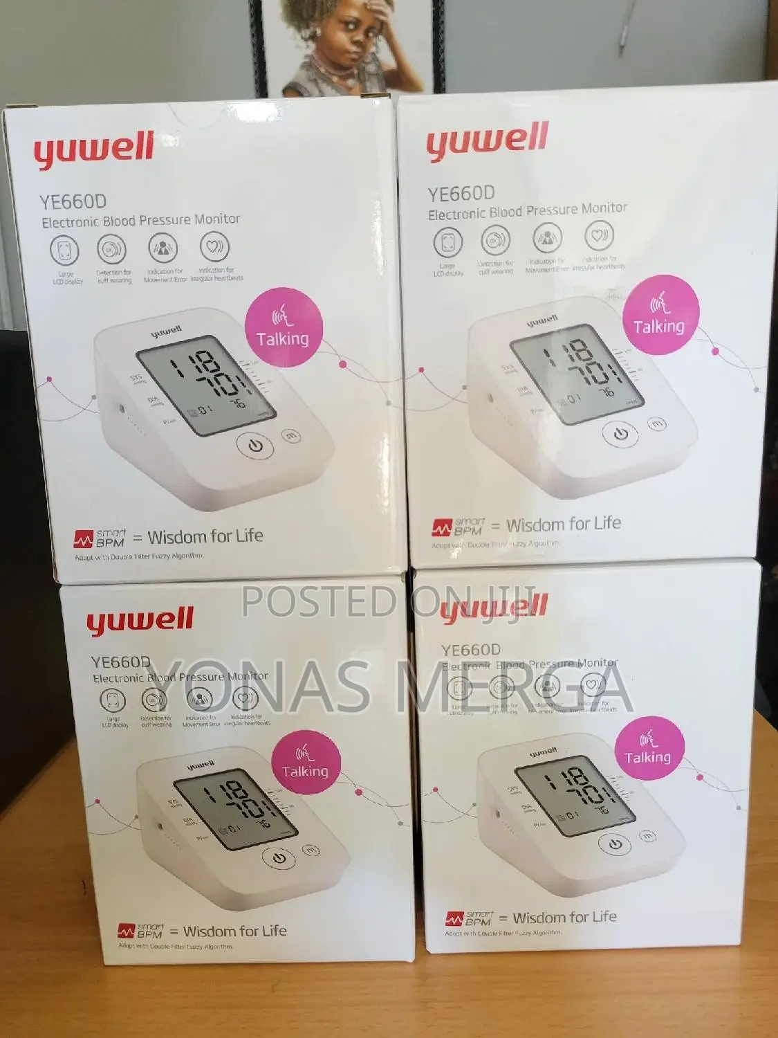 Electronic Blood Pressure Monitor茫የደም Machine፬bp Monitor