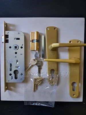 Photo - KALE Cylinderical Door Lock Handle Set "Made in Turkey"