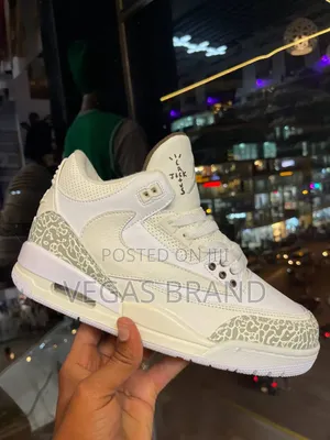 Air Jordan 3 Travis Scott White Master Quality Shoes