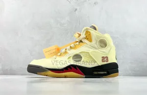 Air Jordan 5 Sp Sail White Yellow Master Quality Shoes