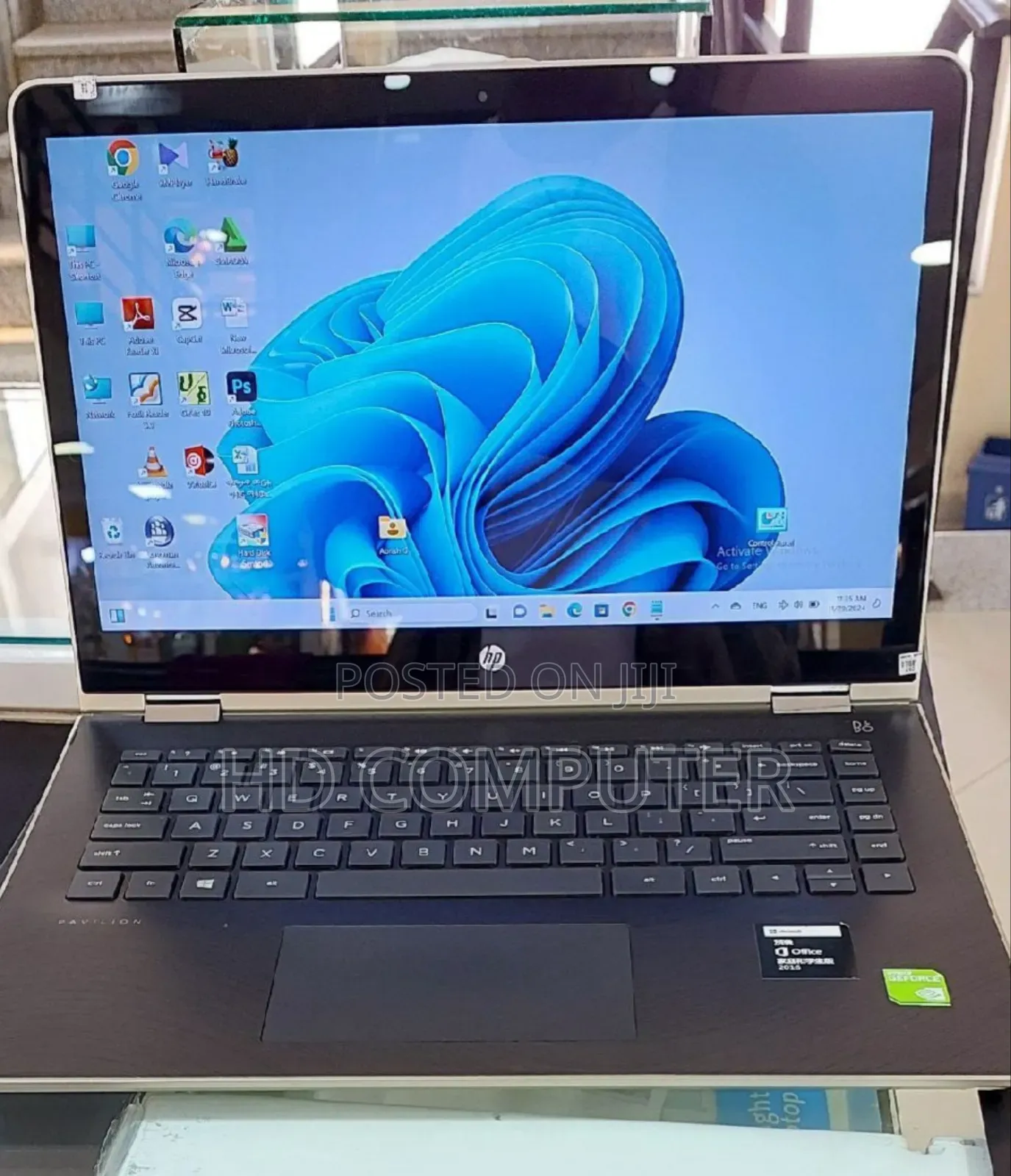 New Laptop HP Pavilion X360 14 8GB Intel Core I7 SSD 512GB