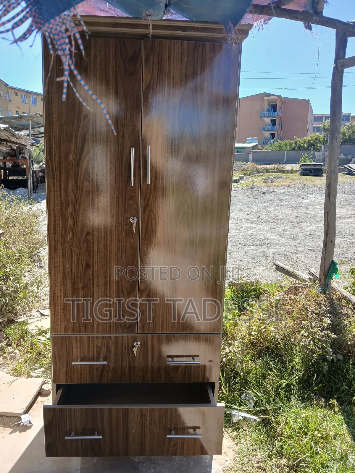 ላምኔት ቁም ሳጥን 80cm