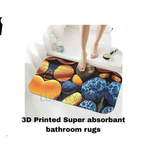 Photo - 3D Printed Super Absorbant Bathroom Rugs