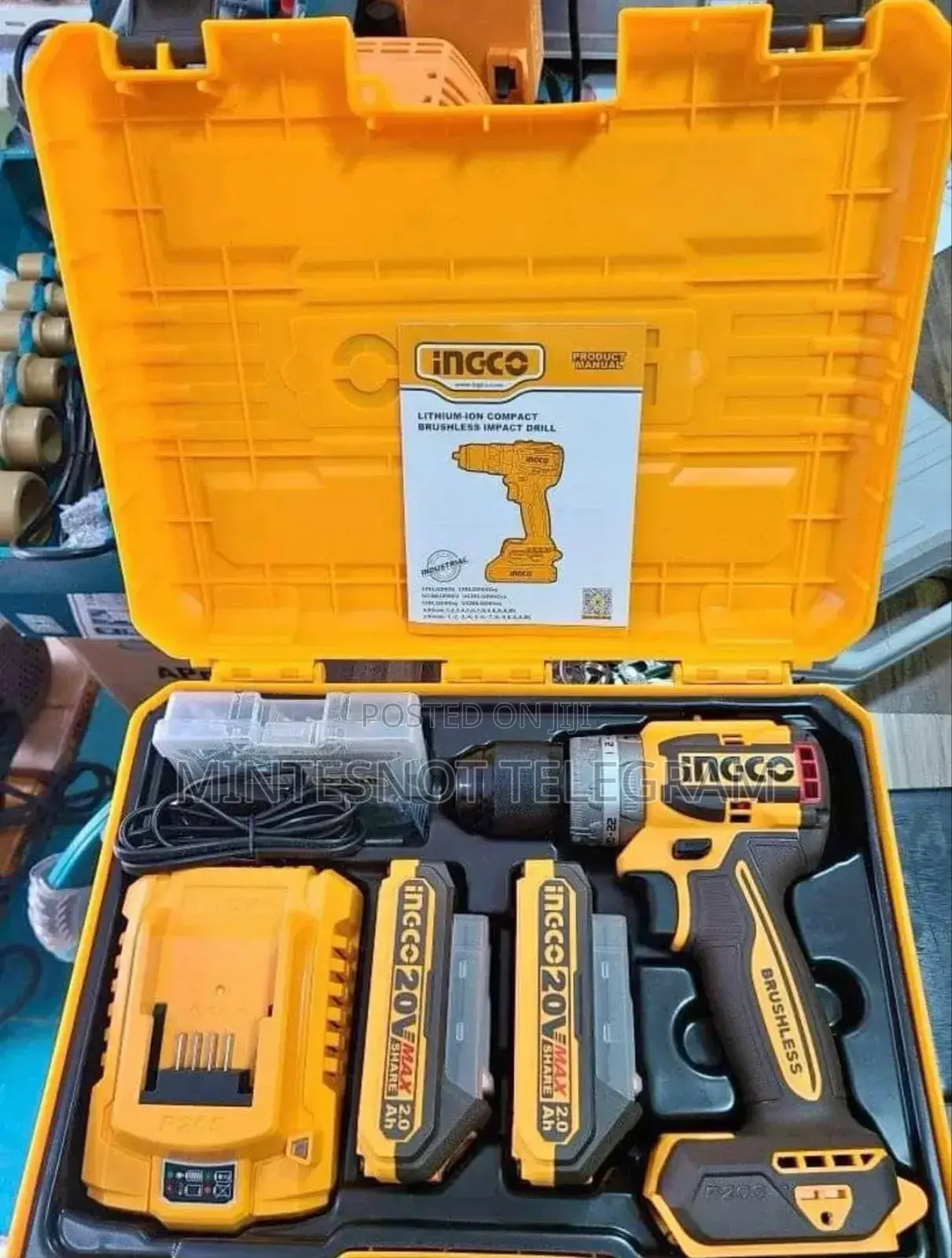 Ingco Rechargeable Drill Ingco Cordless Drill 21v