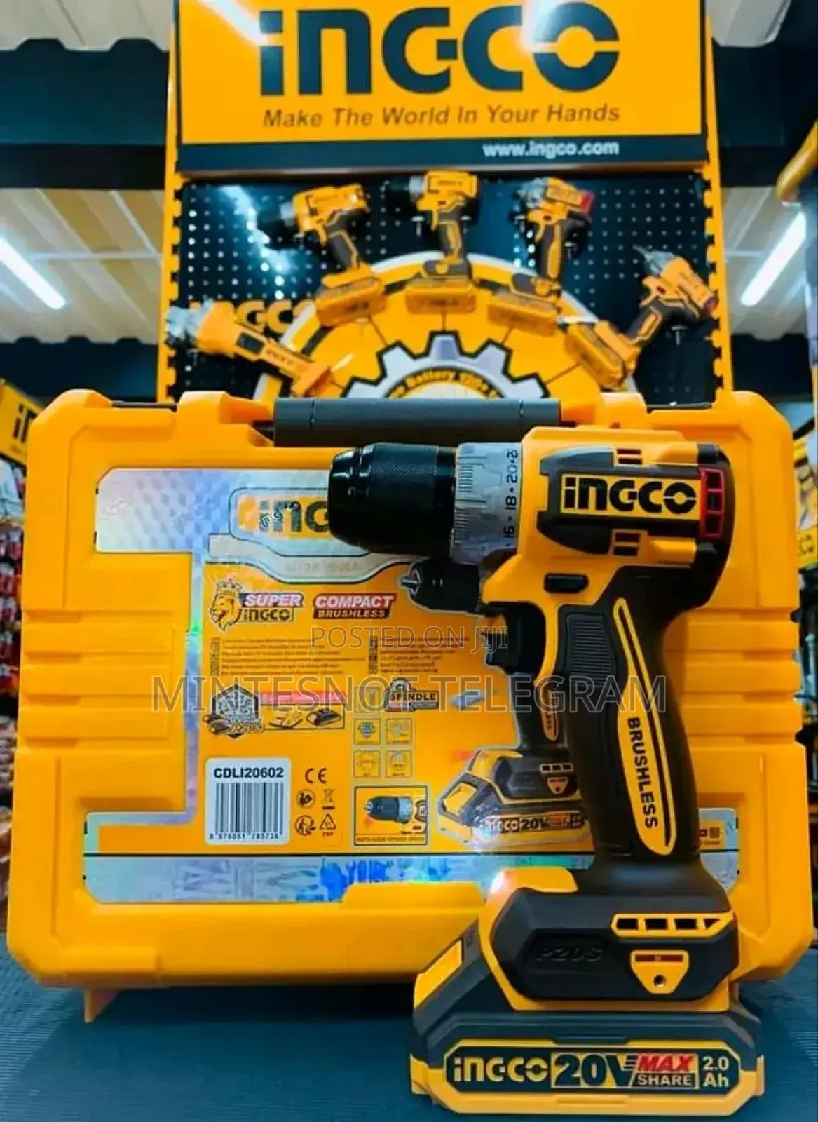 Ingco Rechargeable Drill Ingco Cordless Drill 21v