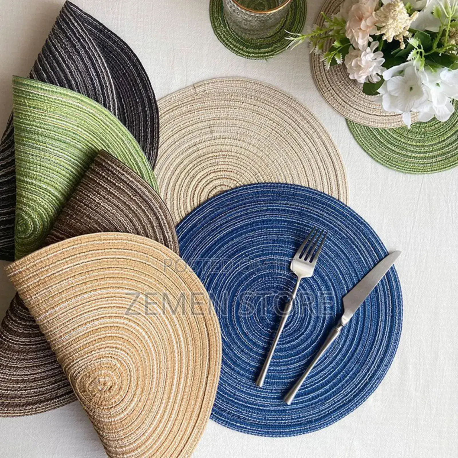Multicolored High Quality Table Mats