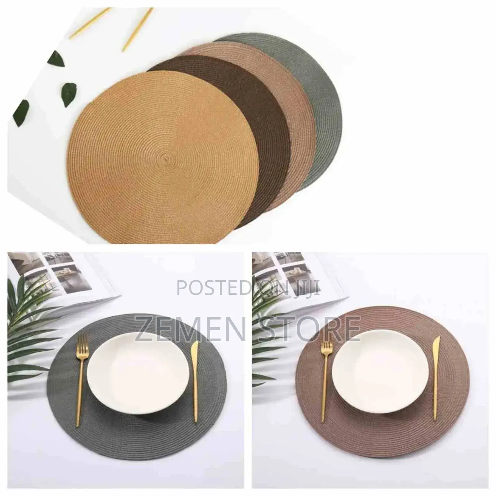 Multicolored High Quality Table Mats