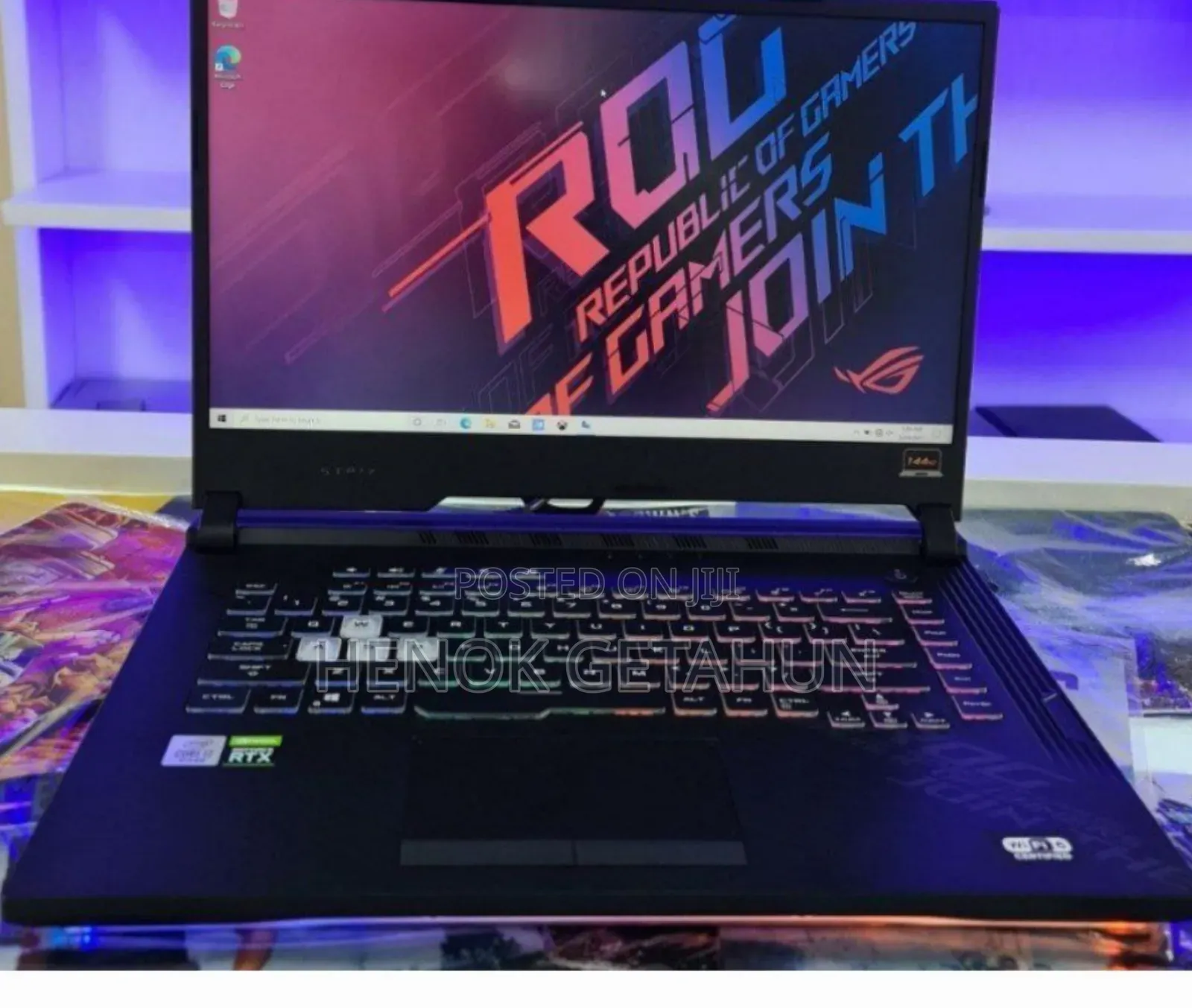 New Laptop Asus ROG Strix G15 16GB Intel Core I7 SSD 512GB